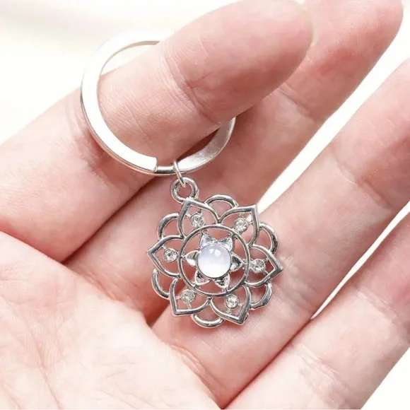 NWT Lotus key charm - Picture 2 of 7